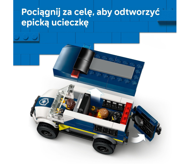 LEGO CITY 60479 Furgonetka policyjnego konwoju więziennego - 1473489 - zdjęcie 11